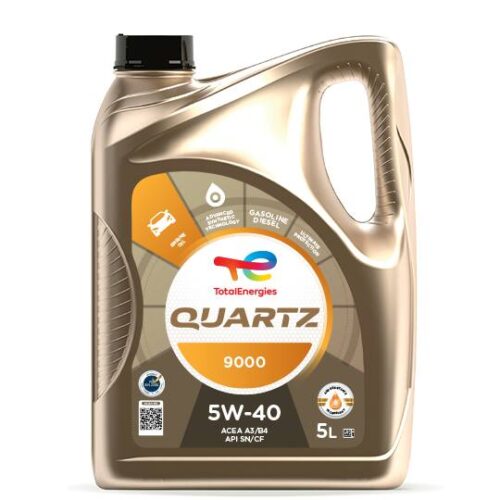 Huile TOTAL QUARTZ 9000 5W-40