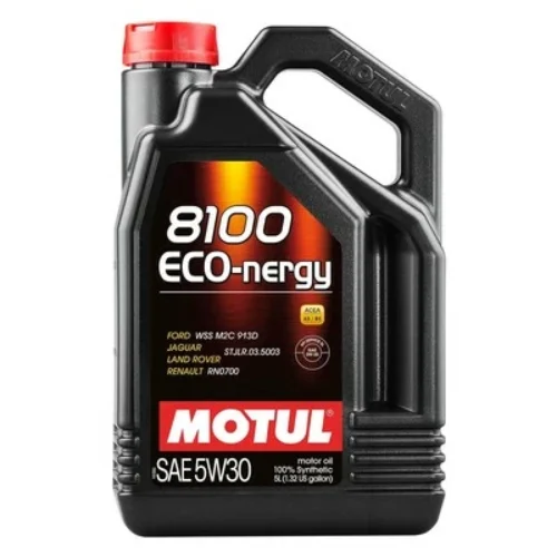 Huile Motul 8100 5W30 5L Synthétique pour Voiture